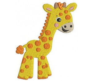 Stickmuster - Giraffe